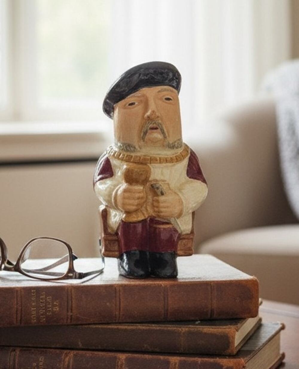 Shorter & Son Staffordshire Toby Mug Jug King Henry VIII 5" England Pottery